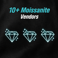 10+ Moissanite Vendors