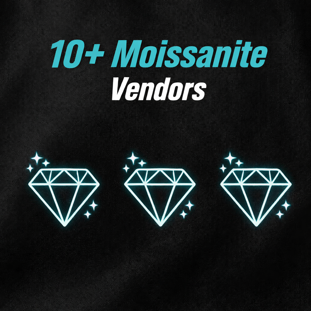 10+ Moissanite Vendors
